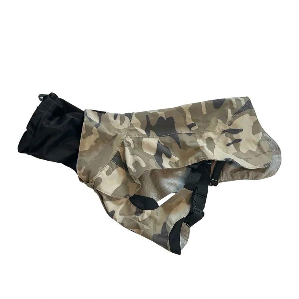 Paikko 20 XXS Dog Recovery Raincoat Camo‎ waterproof outdoor jacket